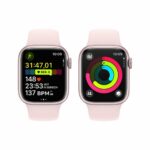 Apple Watch Series 9 (GPS + Cellular) 45mm Aluminium rosé/hellrosa M/L rosé/hellrosa