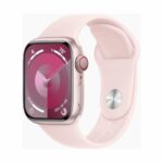 Apple Watch Series 9 (GPS + Cellular) 45mm Aluminium rosé/hellrosa M/L rosé/hellrosa