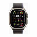 Apple Watch Ultra 2 49mm Titan GPS + Cellular Trail Loop blau/schwarz M/L blau/schwarz