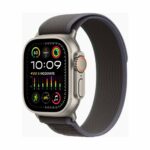 Apple Watch Ultra 2 49mm Titan GPS + Cellular Trail Loop blau/schwarz M/L blau/schwarz