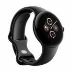 Google Pixel Watch 2 Matte Black mit Sportarmband Obsidian Wi-Fi Matte Black
