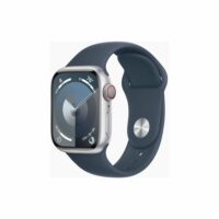 Apple Watch Series 9 (GPS + Cellular) 45mm Aluminium silber/sturmblau M/L silber/sturmblau