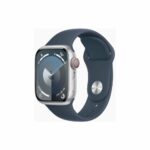 Apple Watch Series 9 (GPS + Cellular) 45mm Aluminium silber/sturmblau M/L silber/sturmblau