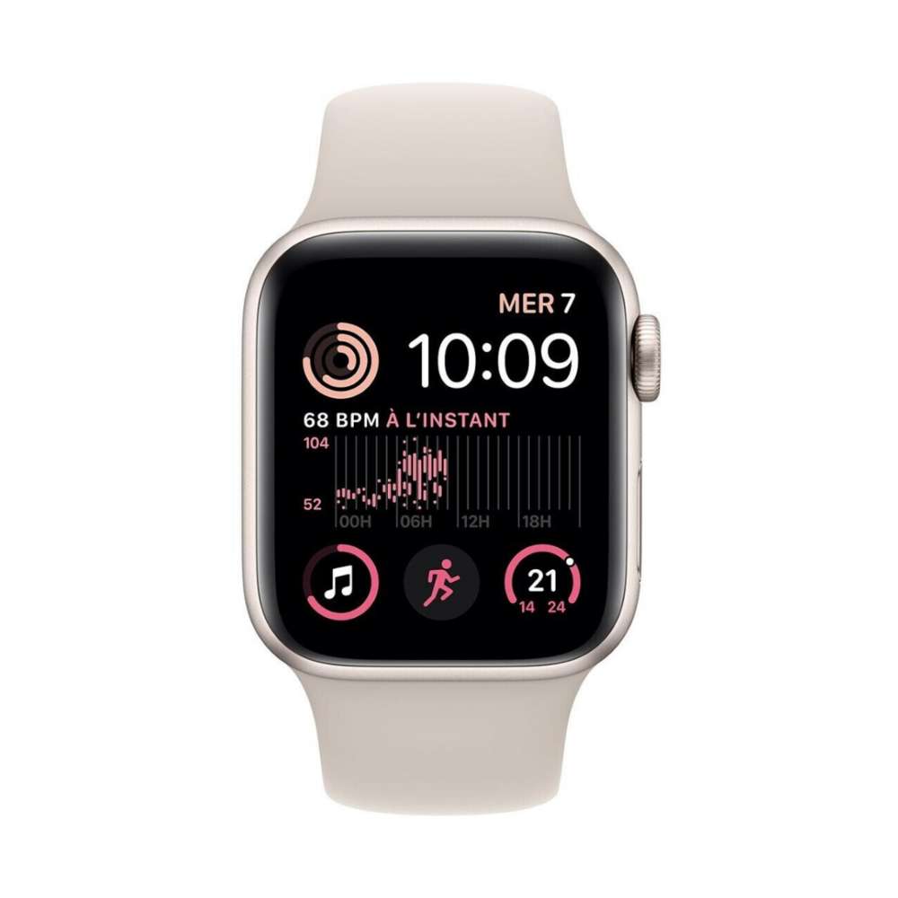 Apple Watch SE (2.Gen) 2022 (GPS + Cellular) 44mm Polarstern M/L Polarstern