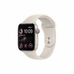 Apple Watch SE (2.Gen) 2022 (GPS + Cellular) 44mm Polarstern M/L Polarstern