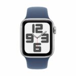 Apple Watch SE (2.Gen) 2022 (GPS + Cellular) 40mm silber/blau(Denim) S/M silber/blau(Denim)