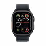 Apple Watch Ultra 2 49mm Titan Schwarz GPS + Cellular Trail Loop schwarz M/L Schwarz
