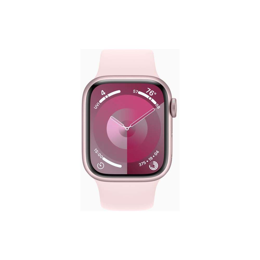 Apple Watch Series 9 (GPS + Cellular) 41mm Aluminium rosé/hellrosa S/M rosé/hellrosa