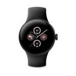 Google Pixel Watch 2 Matte Black mit Sportarmband Obsidian Wi-Fi