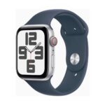 Apple Watch SE (2.Gen) 2022 (GPS + Cellular) 40mm Aluminium silber/sturmblau S/M silber/sturmblau