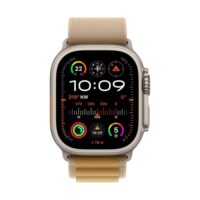 Apple Watch Ultra 2 49mm Titan Natur GPS + Cellular Alpine Loop Mandel Medium Mandel