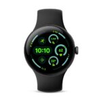 Google Pixel Watch 3 (LTE) 45mm Matte Black mit Sportarmband Obsidian Matte Black mit Sportarmband Obsidian