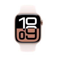 Apple Watch Series 10 (GPS + Cellular) 42mm Aluminium rosegold/blassrosa S/M rosegold