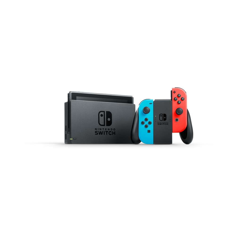 Nintendo Switch V2 schwarz/blau/rot (2019) schwarz/blau/rot