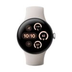 Google Pixel Watch 3 (LTE) 45mm Polished Silver/Porcelain-3
