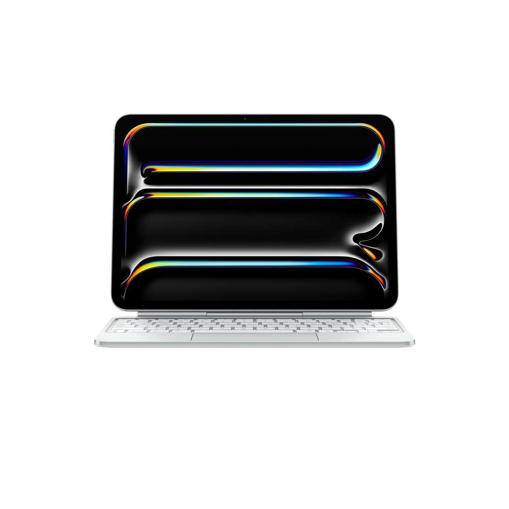 Apple Magic Keyboard für iPad Pro 11 Zoll (M4) weiß DE weiß