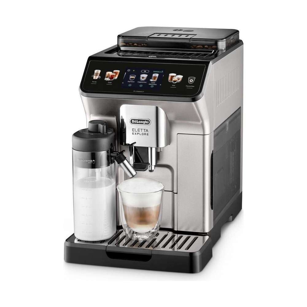 DeLonghi ECAM 450.65.S Eletta Explore Cold Brew silber/schwarz silber/schwarz