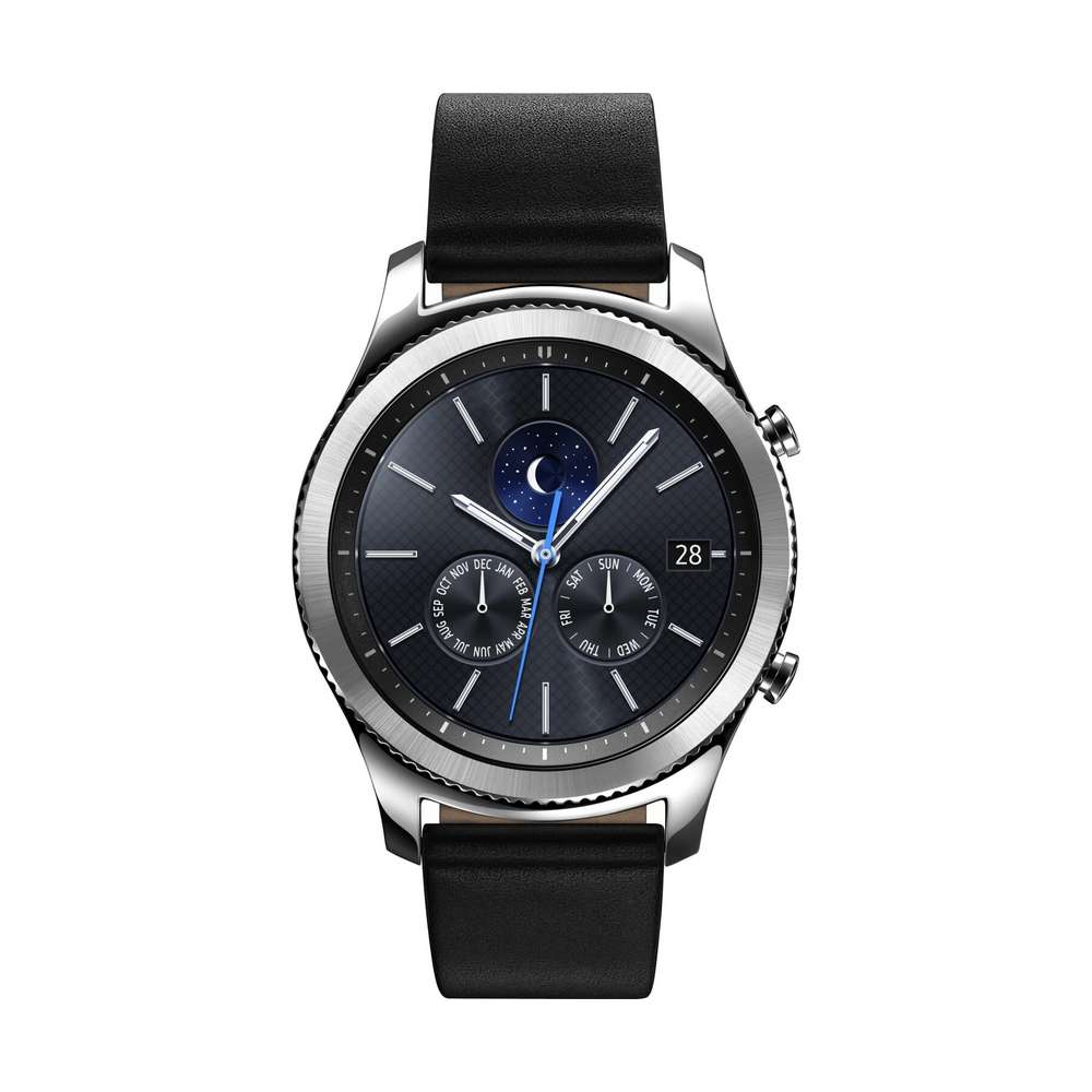 Samsung Gear S3 Classic Silber (vermutlich, da Classic meist silbern ist)