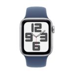 Apple Watch SE (2.Gen) GPS + Cellular 40mm Aluminium silber/blau(Denim) S/M (2024)-2