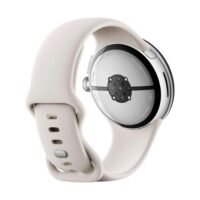 Google Pixel Watch 3 (LTE) 45mm Polished Silver/Porcelain Polished Silver/Porcelain