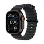 Apple Watch Ultra 3 49mm Titan Schwarz GPS + Cellular Ocean Armband schwarz