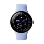 Google Pixel Watch 4 (LTE) 41mm Polished Silver mit Sportarmband Iris-2