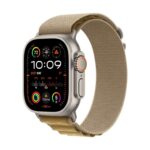 Apple Watch Ultra 2 49mm Titan Natur GPS + Cellular Alpine Loop Mandel Medium-2