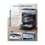 Ecovacs Deebot T50 Omni GEN2 schwarz Saug-/Wischroboter inkl. Absaug-/Reinigungsstation-3