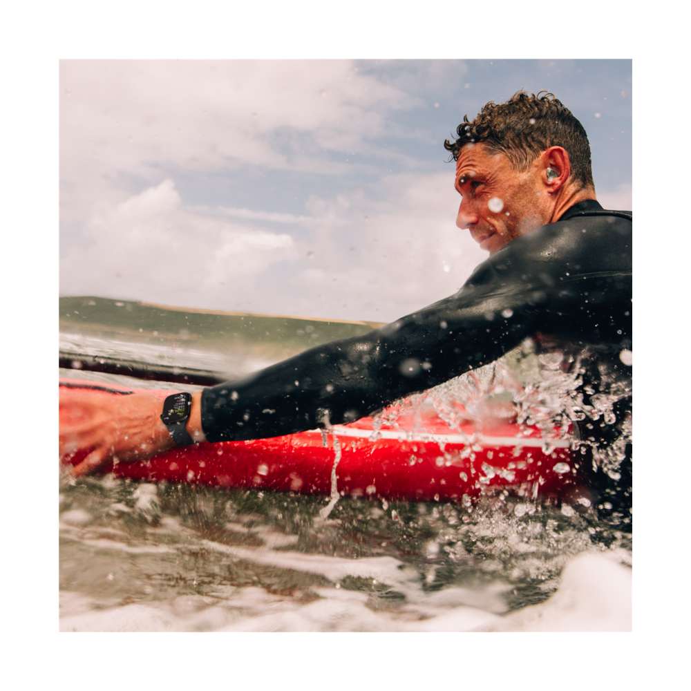 Apple Watch Series 10 GPS 42mm Aluminium Diamantschwarz/Schwarz S/M