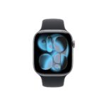 Apple Watch Series 11 GPS 46mm Aluminium Spacegrau/Schwarz S/M