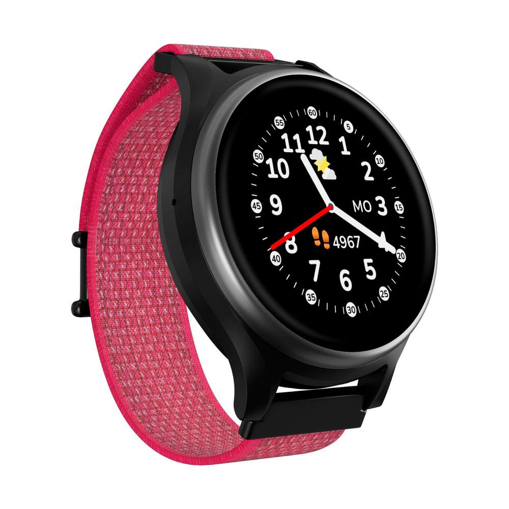 Anio 6 Kinder Smartwatch Schwarz/Rot
