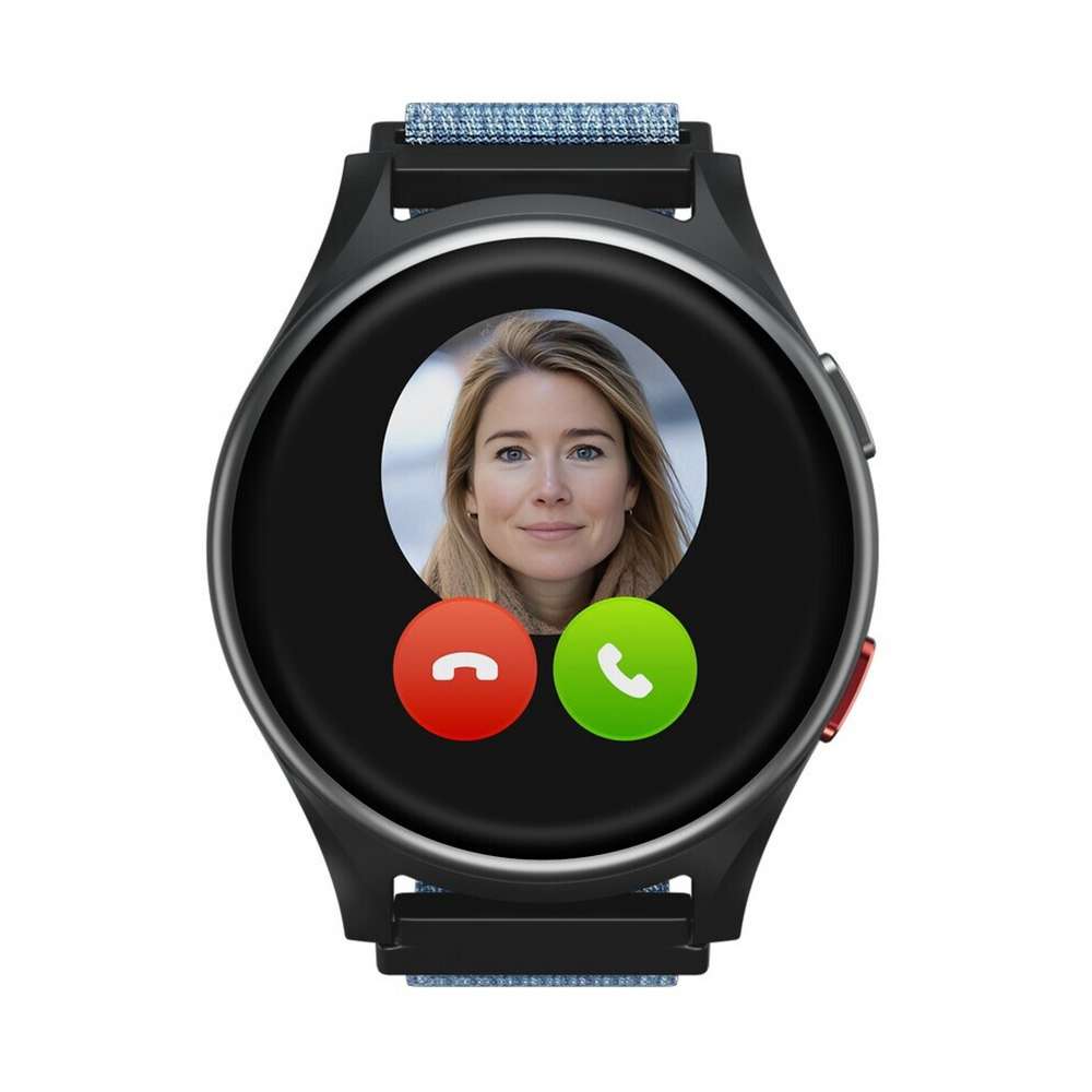 Anio 6 Kinder Smartwatch Schwarz/Blau