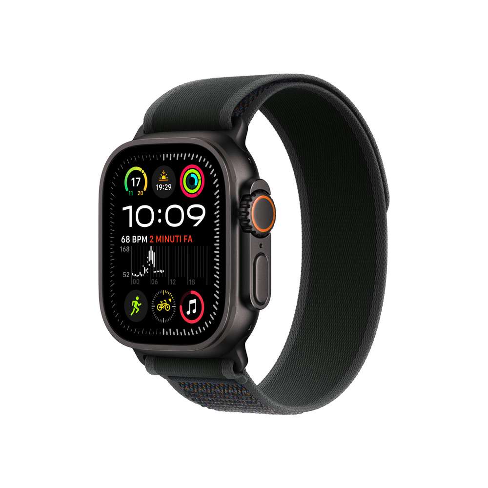 Apple Watch Ultra 2 49mm Titan Schwarz GPS + Cellular Trail Loop schwarz S/M