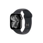 Apple Watch Series 11 (GPS + Cellular) 42mm Aluminium Diamantschwarz/Schwarz S/M