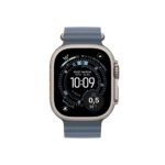 Apple Watch Ultra 3 49mm Titan Natur GPS + Cellular Ocean Armband Maritimblau-2