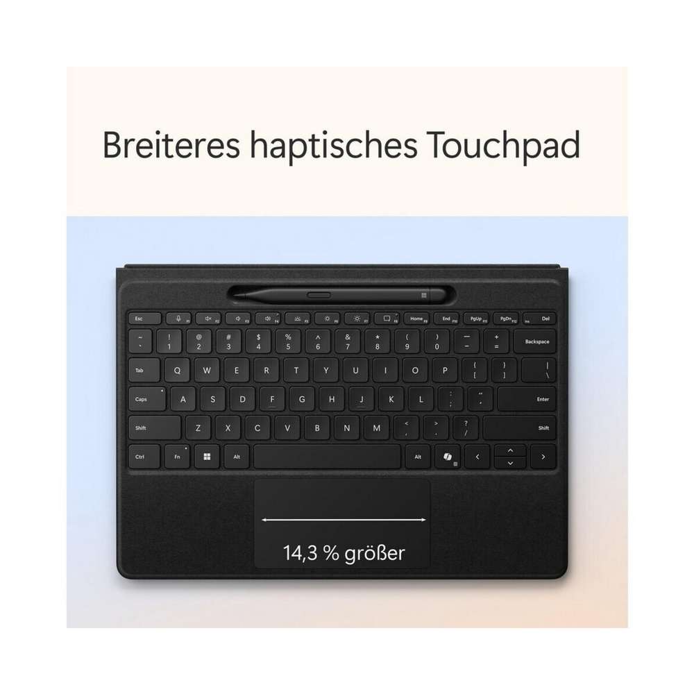 Microsoft Surface Pro Flex Keyboard mit Copilot-Taste schwarz DE