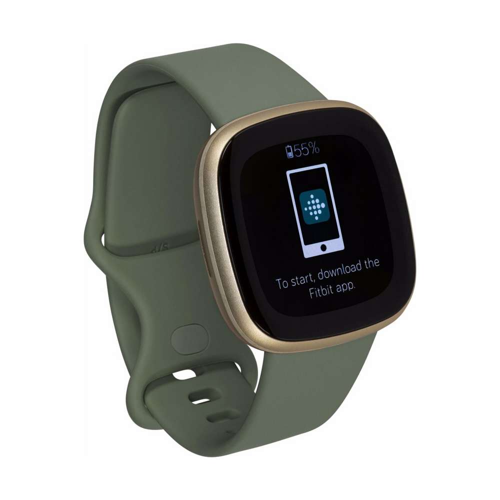 Fitbit Versa 3 soft gold/olive