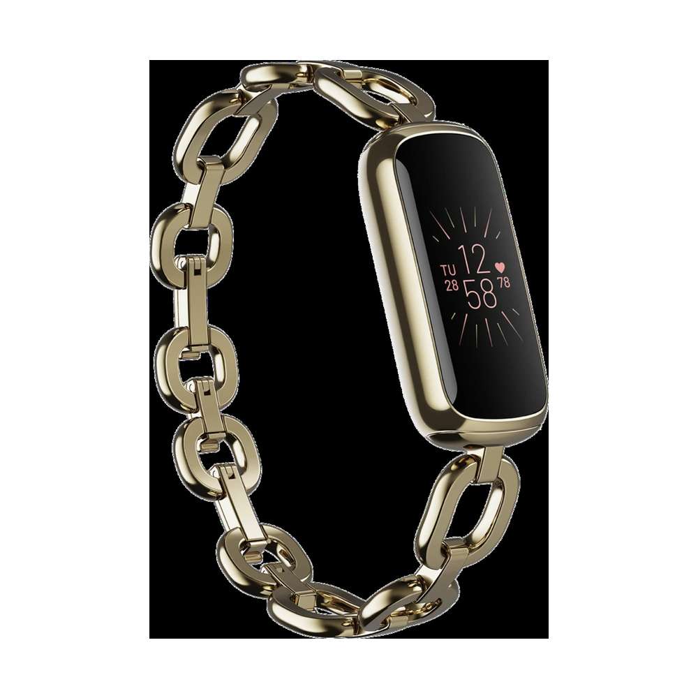 Fitbit Luxe Special Edition Gorjana Edelstahl soft gold