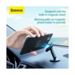 Baseus Invisible Phone Ringhalter, Silber – Bild 6