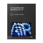 Belkin ScreenForce TruePrivacy Dis.Schutz Macbook Air 15  M2-M3 – Bild 5