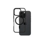 CARE by PanzerGlass Case Transp Black Frame MagSafe iP 16 Pro