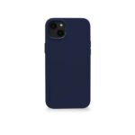 Decoded AntiMicrobial Silicone Backcover iP 14 Plus Navy Peony