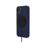 Decoded AntiMicrobial Silicone Backcover iP 14 Plus Navy Peony – Bild 2