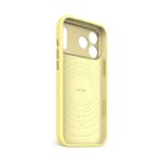Decoded AntiMicrobial Silicone Backcover iP 17 Pro Max Yellow – Bild 4