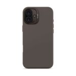 Decoded AntiMicrobial Silicone Backcover iPhone 16 Plus Black