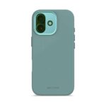 Decoded AntiMicrobial Silicone Backcover iPhone 17 Retro Blue