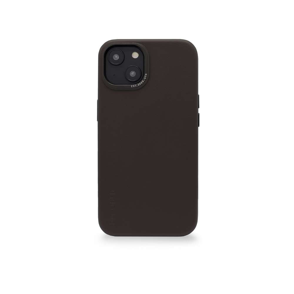 Decoded-Leather-Backcover-iPhone-14-Plus-Chocolate-Brown-8720593006471-13463640-00 Decoded Leather Backcover iPhone 14 Plus Chocolate Brown – Bild 1