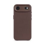 Decoded Leather Backcover iPhone 17 Air Chocolate Brown