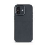 Decoded Leather Backcover iPhone 17 Navy Shadow
