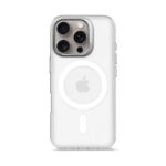 Decoded Recycled Plastic Backc. iPhone 16 Pro Transparent White